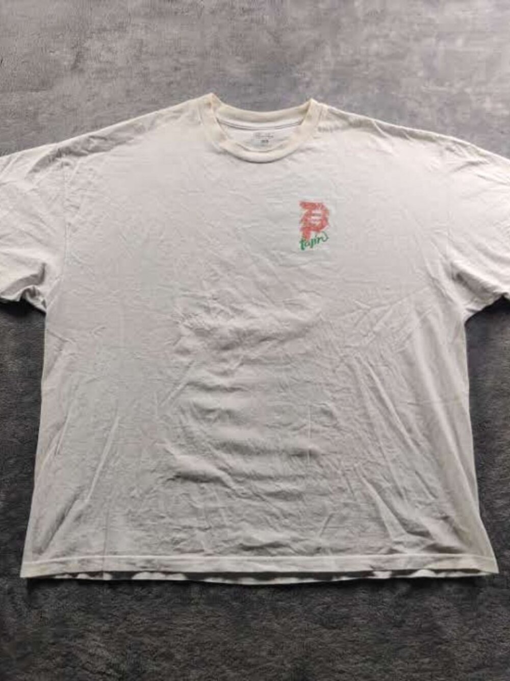 Primitive Shirt Adult Mens 3XL XXXL White Short Sleeve